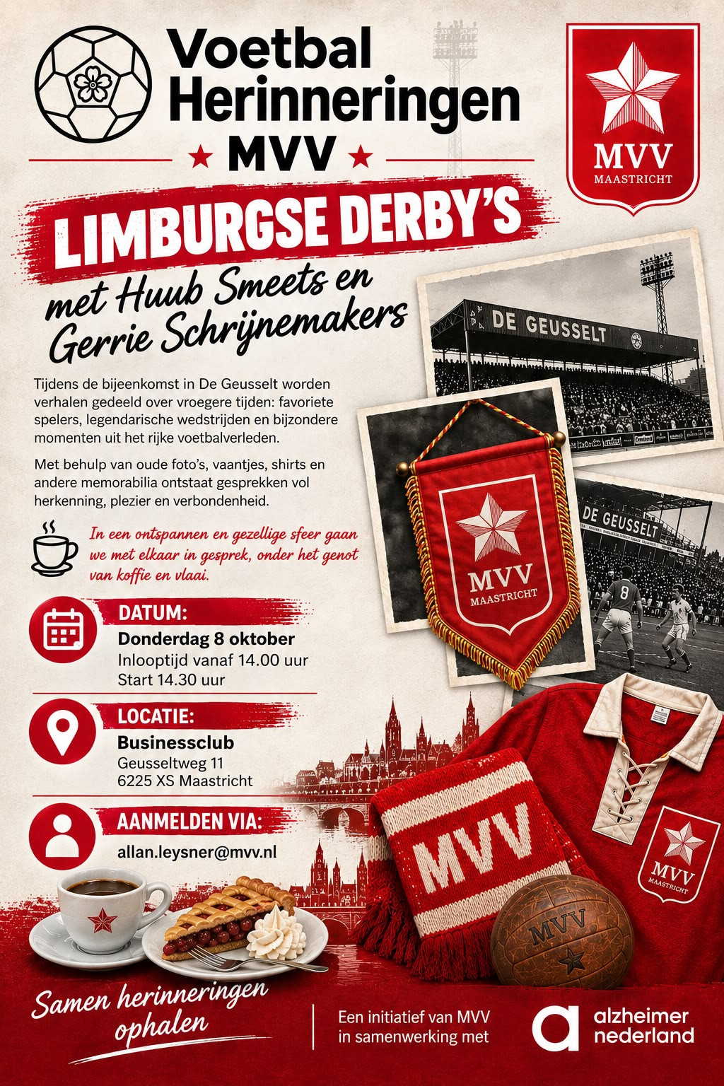 Flyer voetbalherinneringen