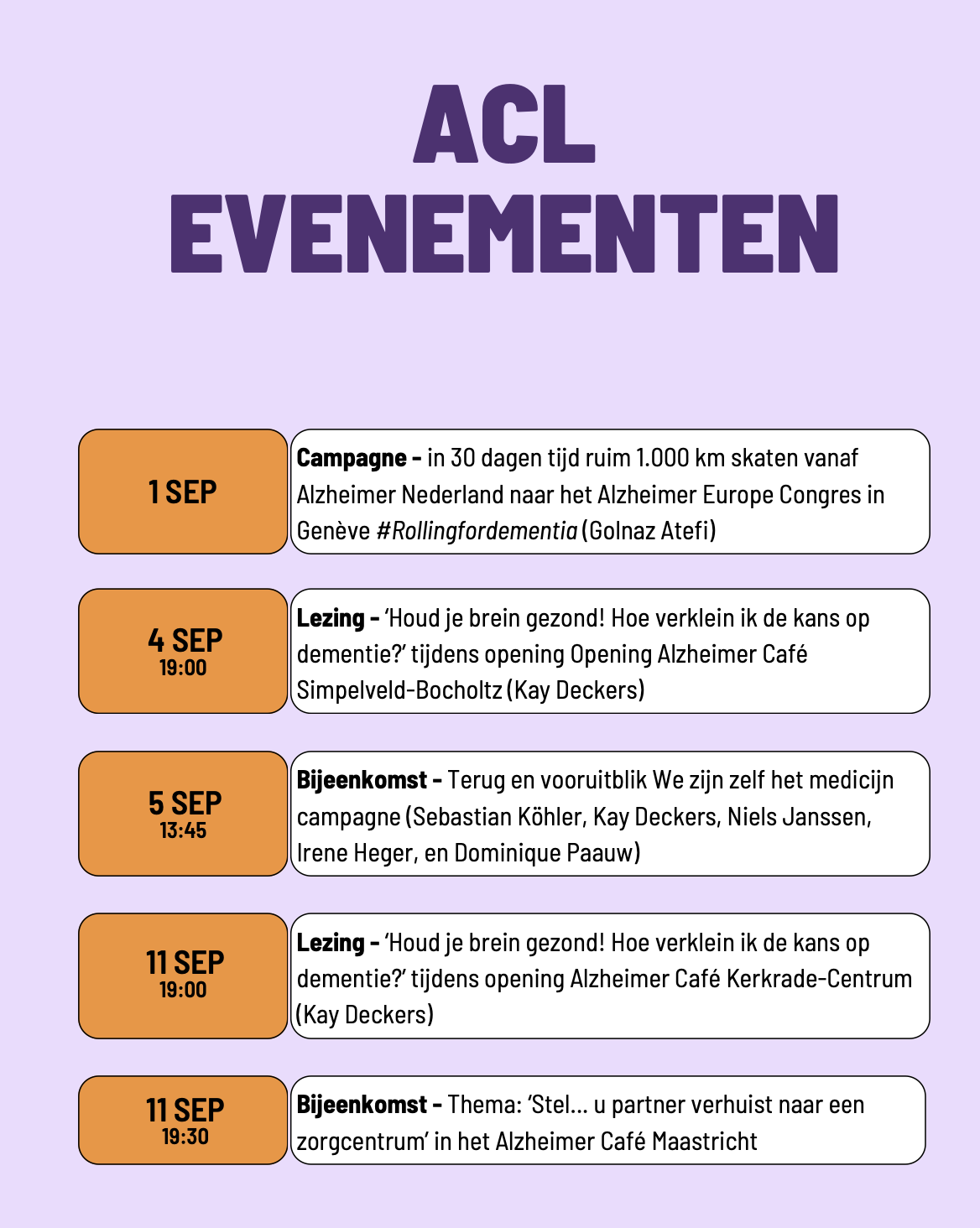 ACL evenement 1