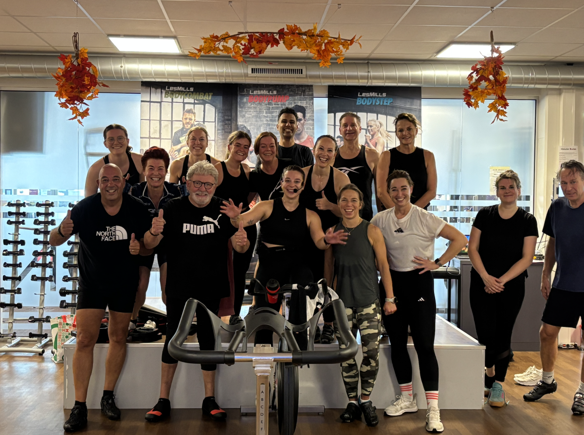 Groepsfoto sprint