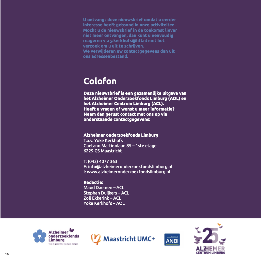 nieuwsbrief